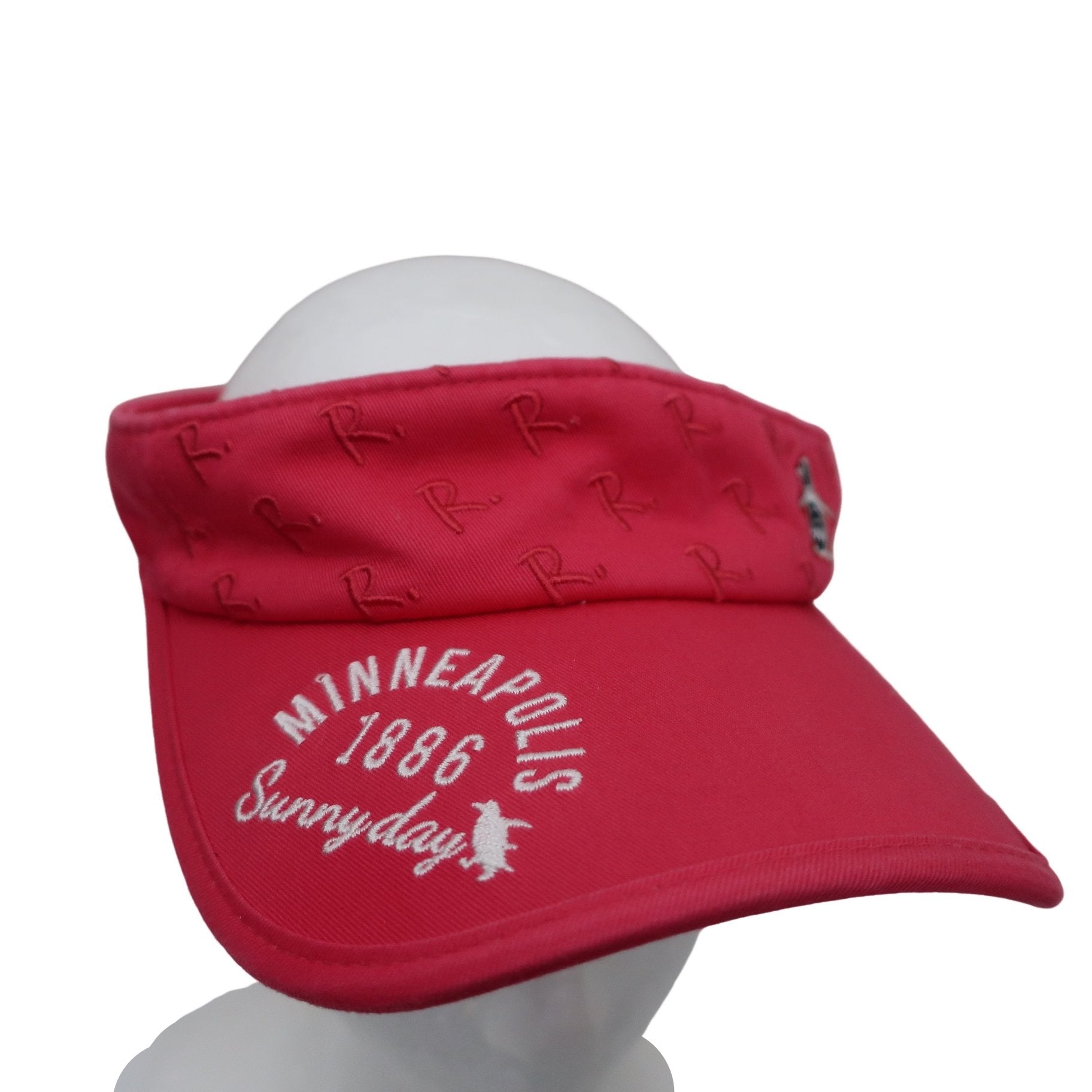 Munsingwear(マンシングウェア) サンバイザー ピンク メンズ フリーサイズ B