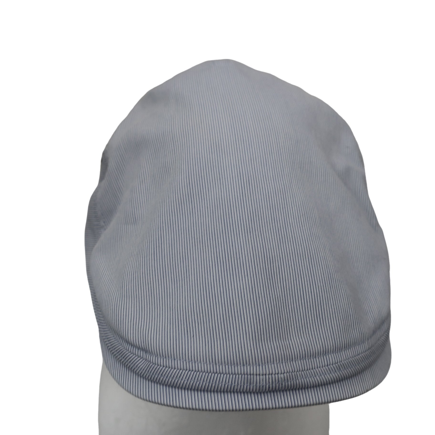 DAKS GOLF(ダックスゴルフ) ハンチング帽 白青系ストライプ メンズ フリーサイズ A