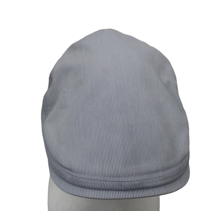 DAKS GOLF(ダックスゴルフ) ハンチング帽 白青系ストライプ メンズ フリーサイズ A