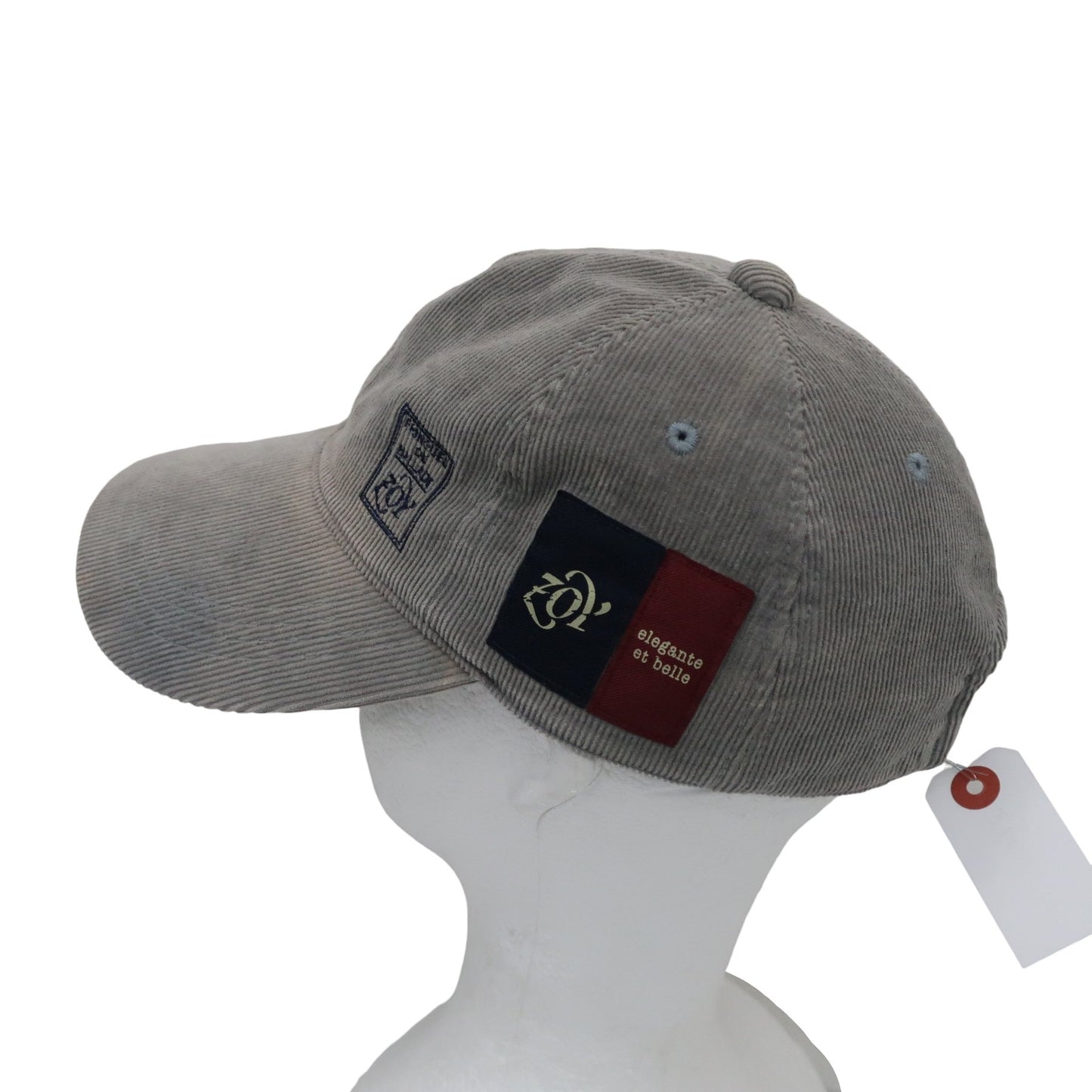 ZOY(ゾーイ) コーデュロイキャップ グレー メンズ フリーサイズ A