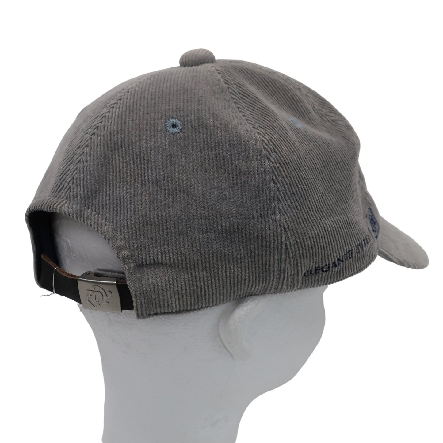 ZOY(ゾーイ) コーデュロイキャップ グレー メンズ フリーサイズ A