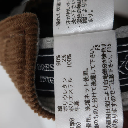 ZOY(ゾーイ) コーデュロイキャップ ブラウン メンズ フリーサイズ A