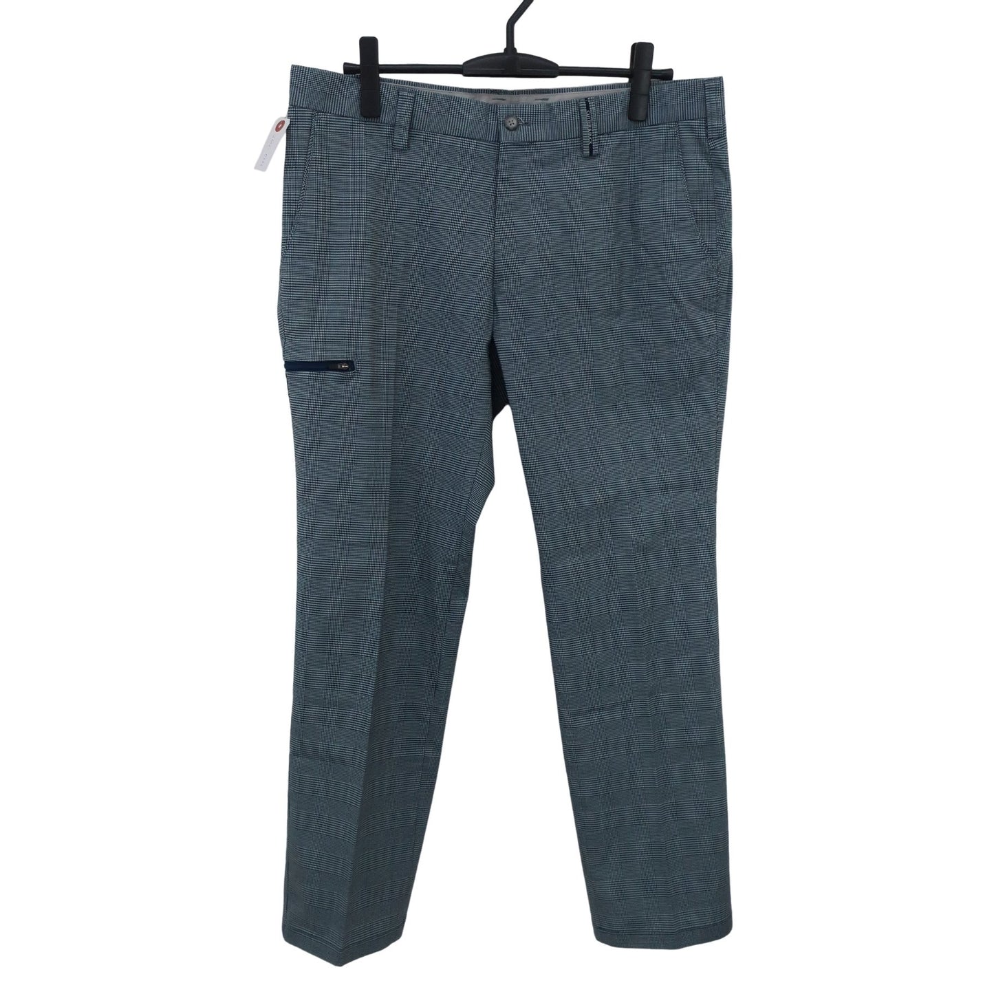 CUTTER&BUCK1 パンツ 白黒チェック メンズ 88 A