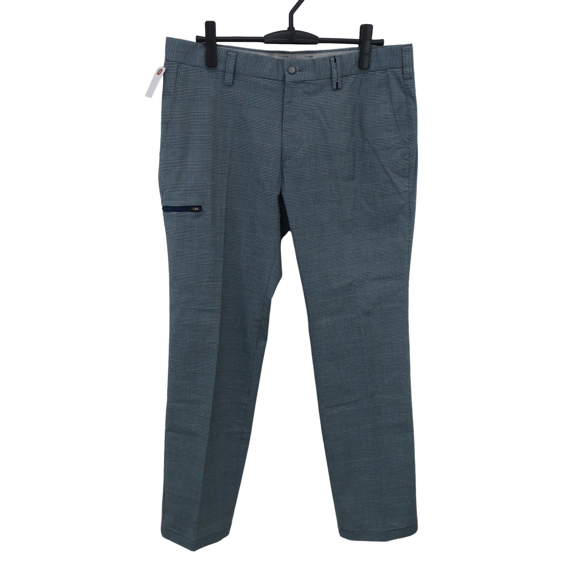 CUTTER&BUCK1 パンツ 白黒チェック メンズ 88 A