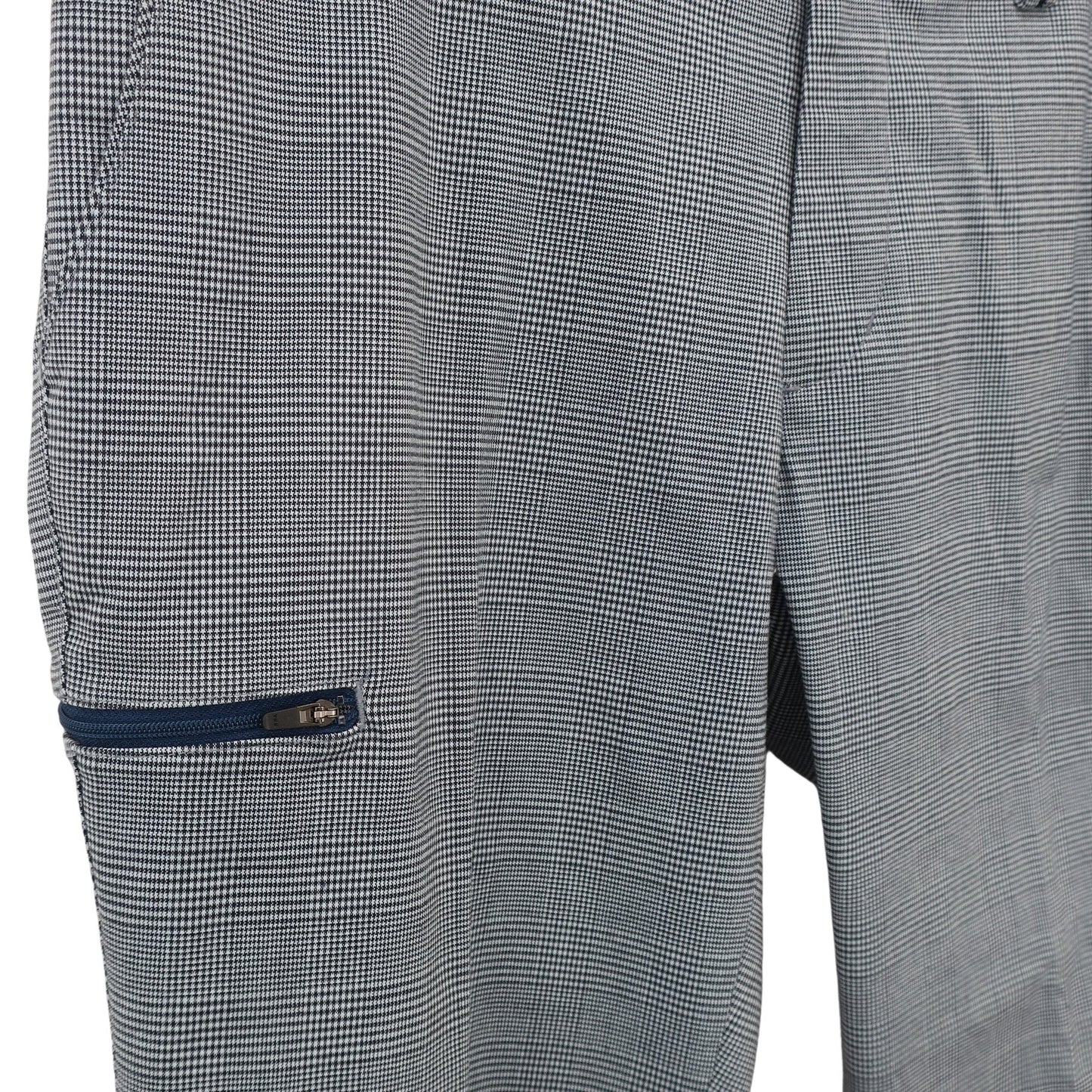 CUTTER&BUCK1 パンツ 白黒チェック メンズ 88 A