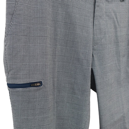 CUTTER&BUCK1 パンツ 白黒チェック メンズ 88 A