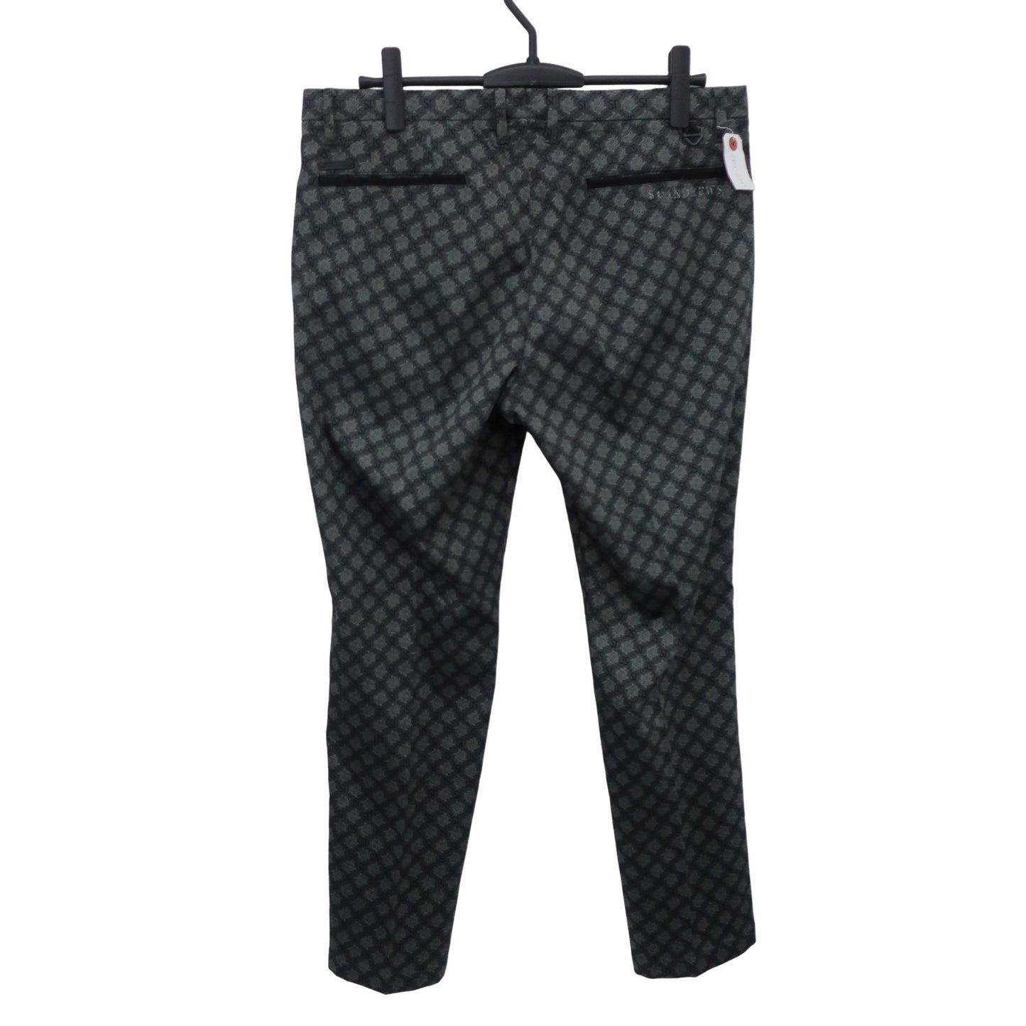 St ANDREWS1 パンツ 黒系総柄 メンズ LL 042-3231901 A