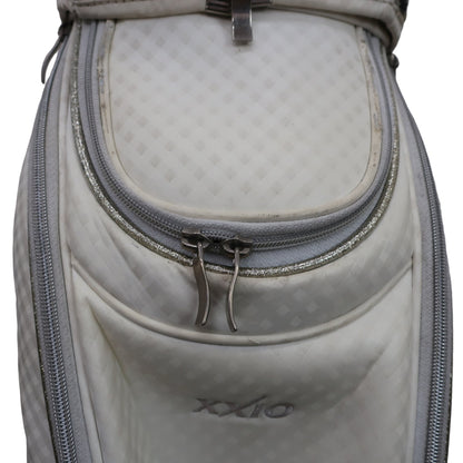DUNLOP1 キャディバッグ 白 5口 B