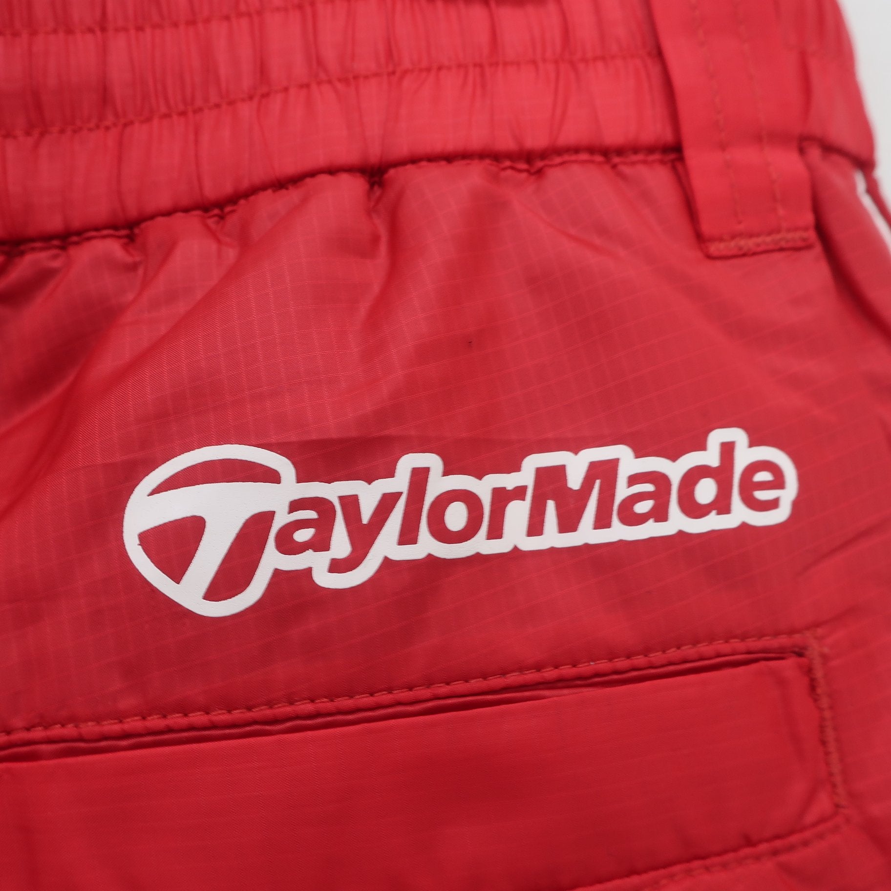 TaylorMade1 ナイロンパンツ 赤 メンズ L A
