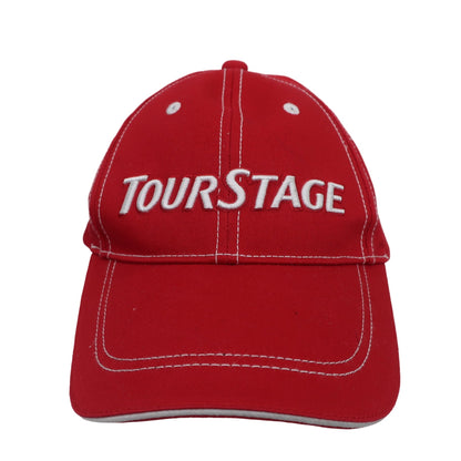 TOURSTAGE(ツアーステージ) キャップ 赤 メンズ フリーサイズ A