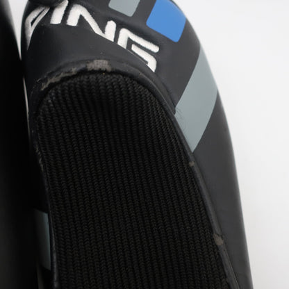 PING1 ヘッドカバー4点セット 黒青 1W用 FW用×2 UT用 A