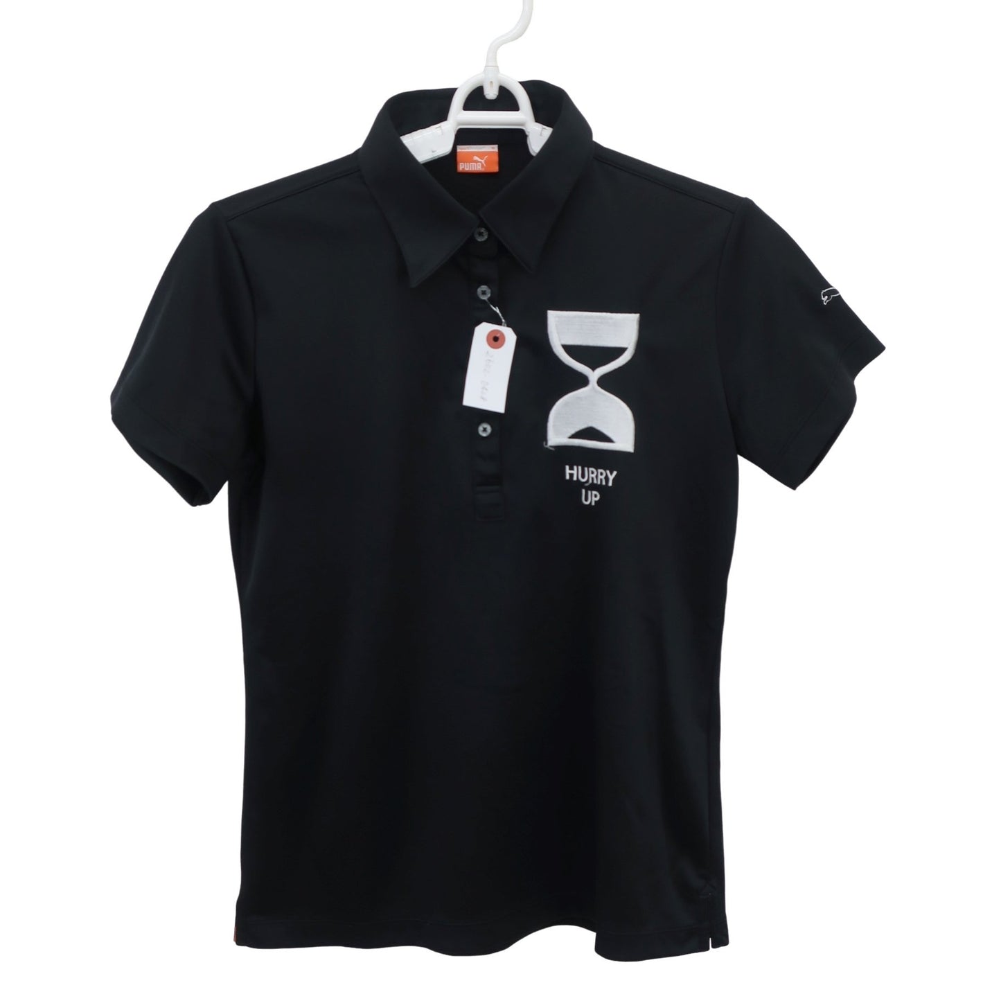 PUMA GOLF(プーマゴルフ) ポロシャツ 黒 レディース M A