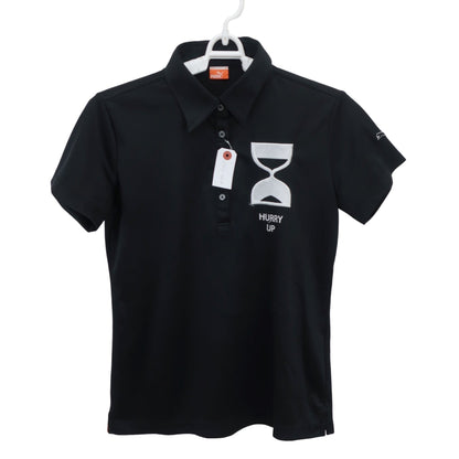 PUMA GOLF(プーマゴルフ) ポロシャツ 黒 レディース M A