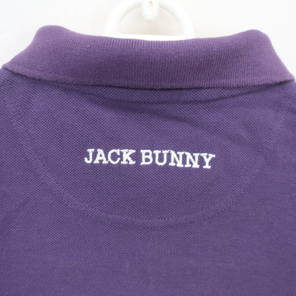 Jack Bunny(ジャックバニー) ポロシャツ パープル レディース 1 263-7260916 B