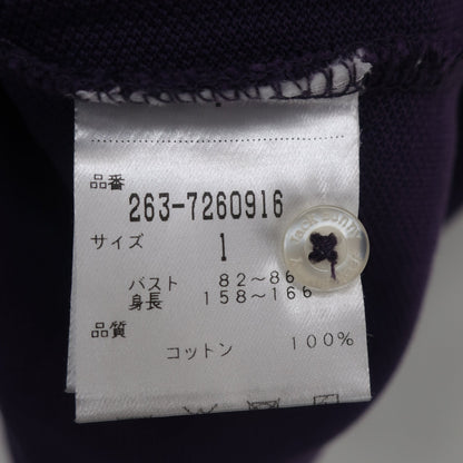 Jack Bunny(ジャックバニー) ポロシャツ パープル レディース 1 263-7260916 B