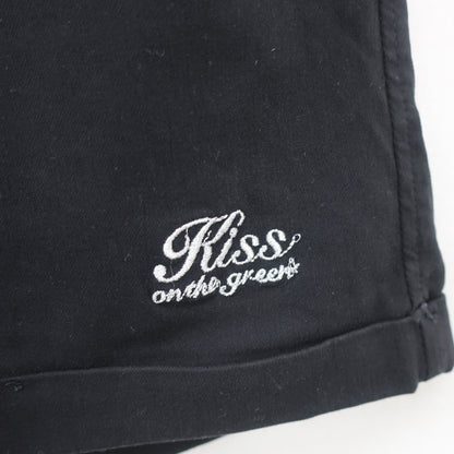 KISS ON THE GREEN1 ショートパンツ 黒 レディース 2 A