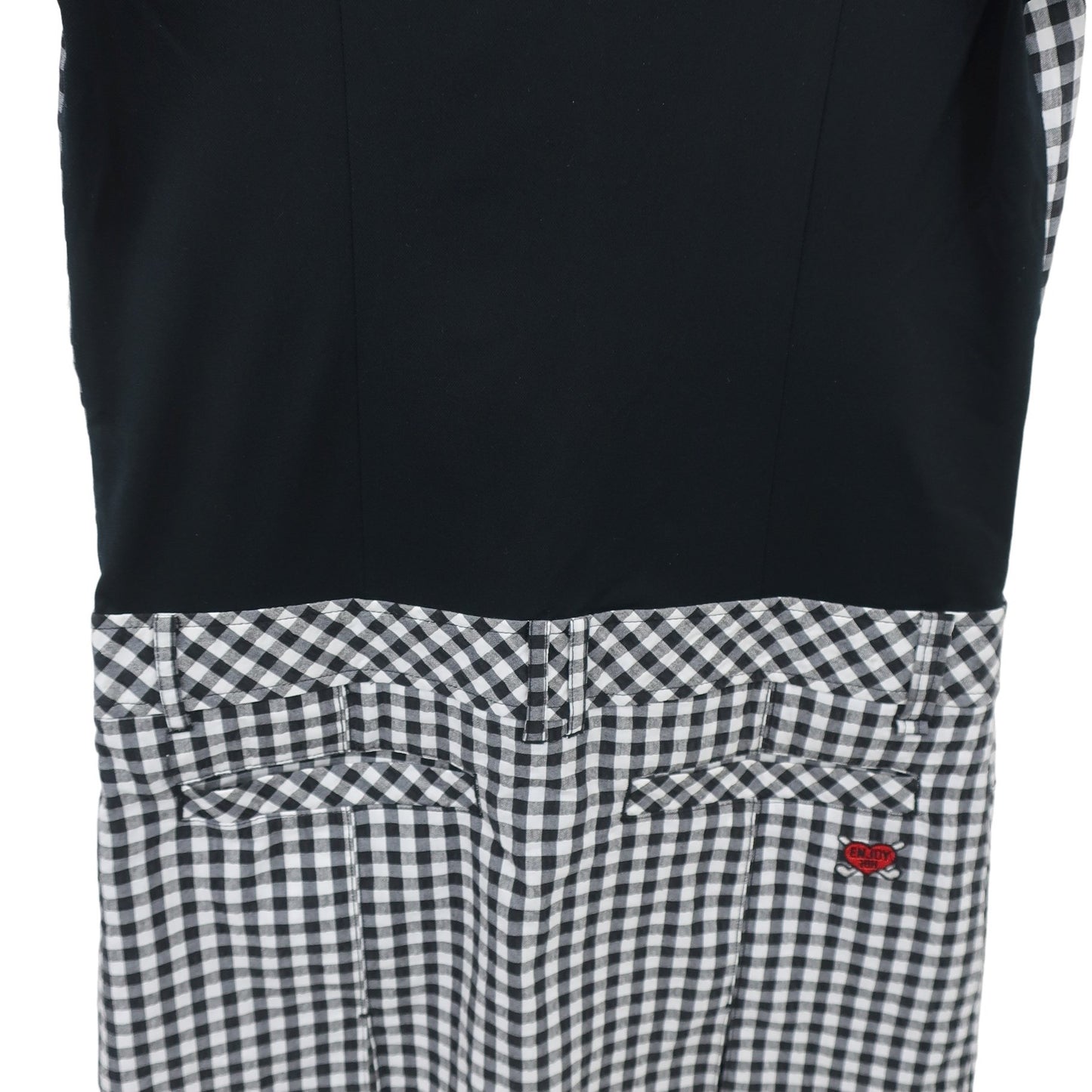 FILA GOLF(フィラゴルフ) ワンピース 白黒チェック レディース M A