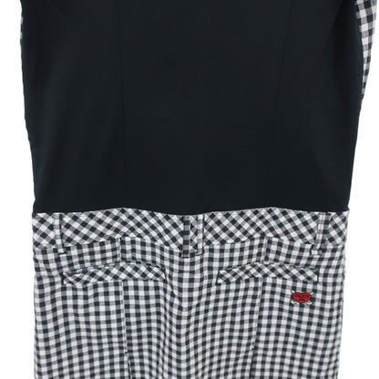 FILA GOLF(フィラゴルフ) ワンピース 白黒チェック レディース M A