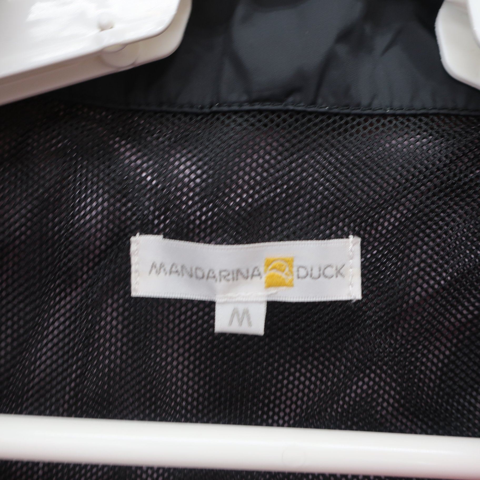 MANDARINA DUCK(マンダリナダック) レインウェア上下セット ピンク黒 レディース M A