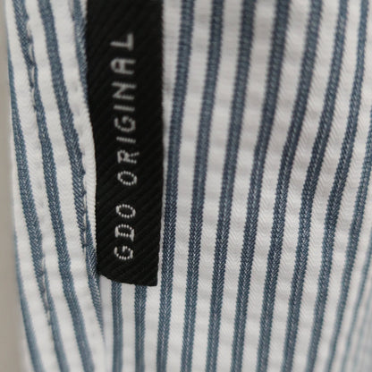 GDO ORIGINAL1 パンツ 白グレーストライプ メンズ 5 A
