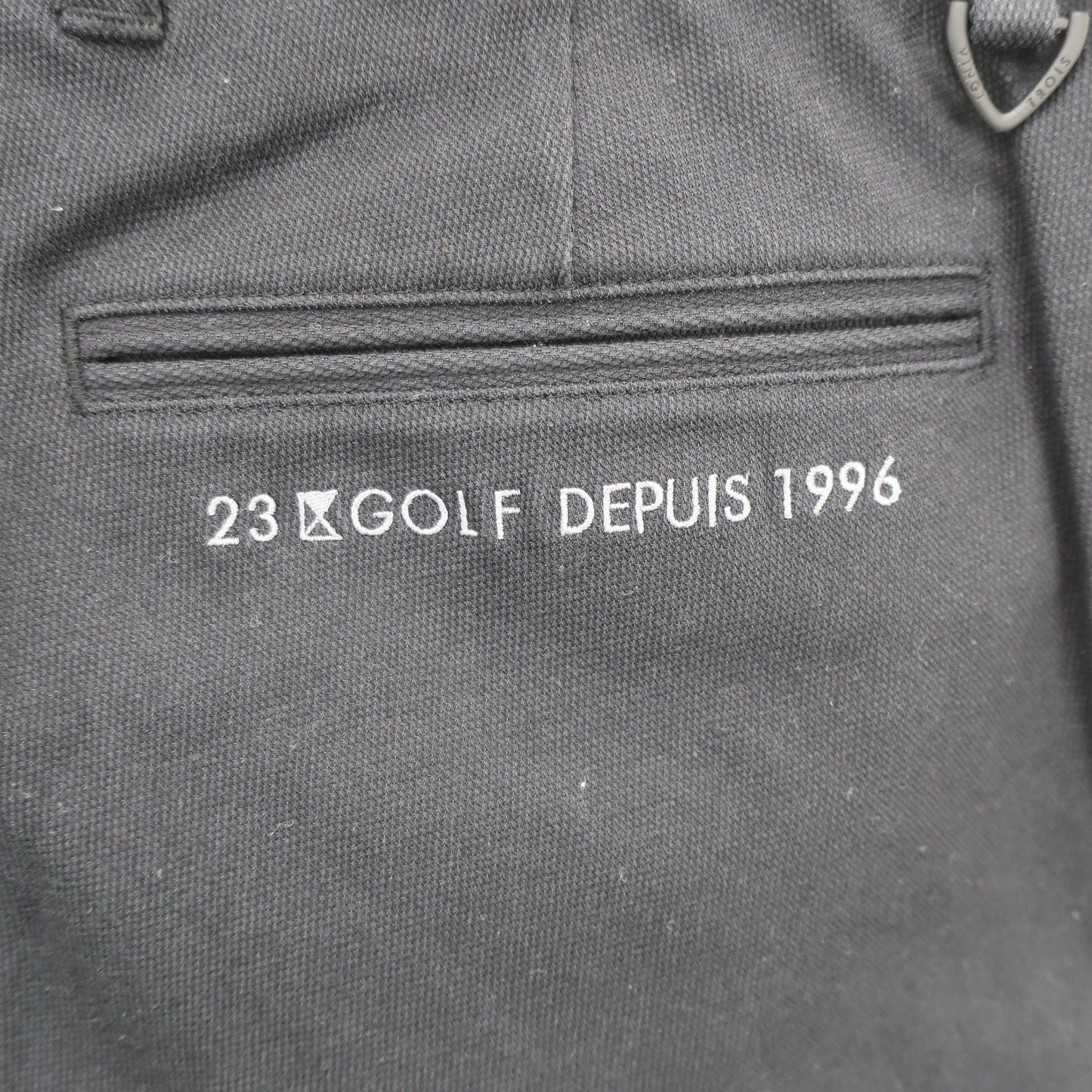 23区 GOLF1 パンツ ブラック メンズ 82 A