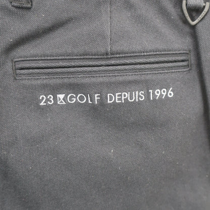 23区 GOLF1 パンツ ブラック メンズ 82 A