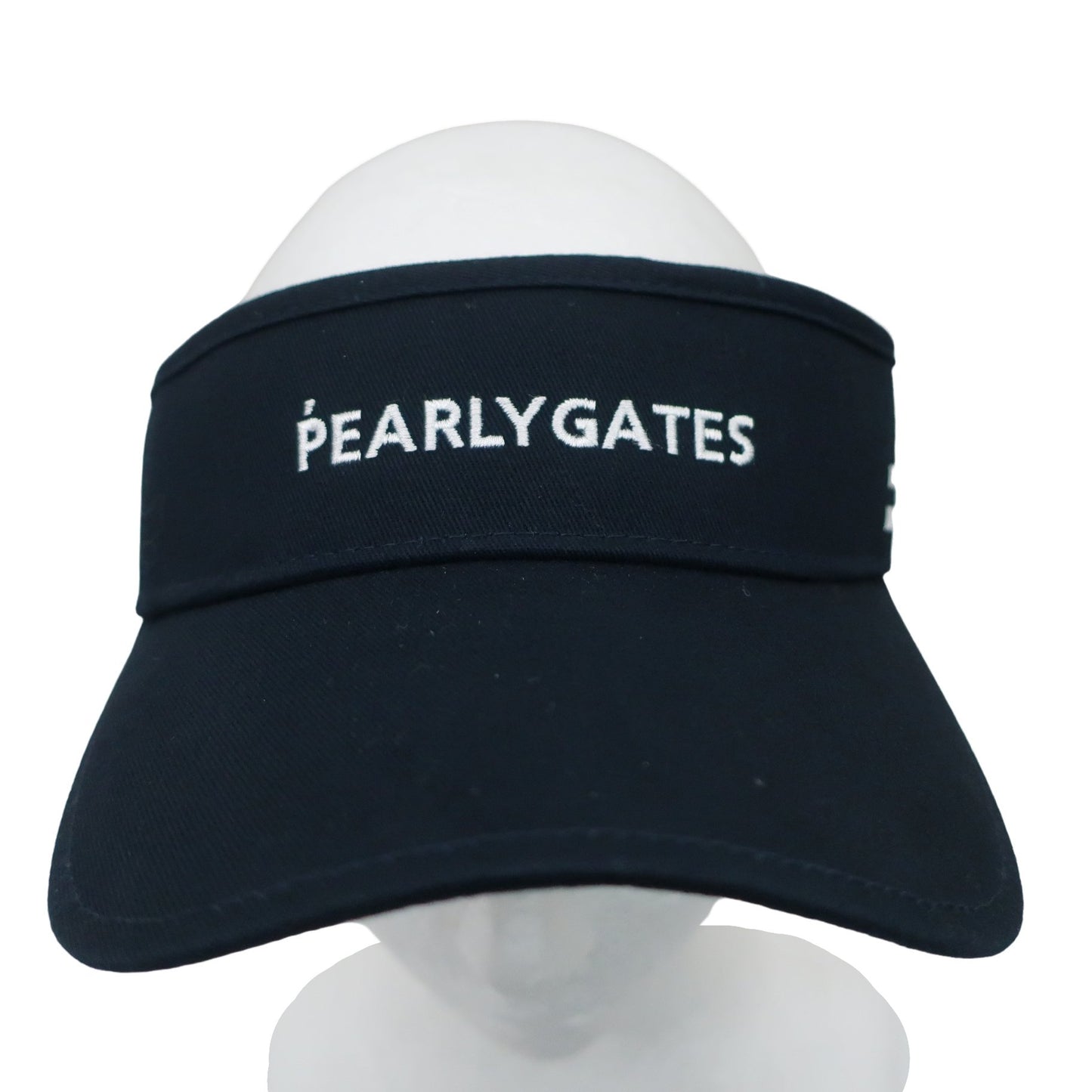 PEARLY GATES(パーリーゲイツ) サンバイザー ネイビー メンズ フリーサイズ 053-1987802 A