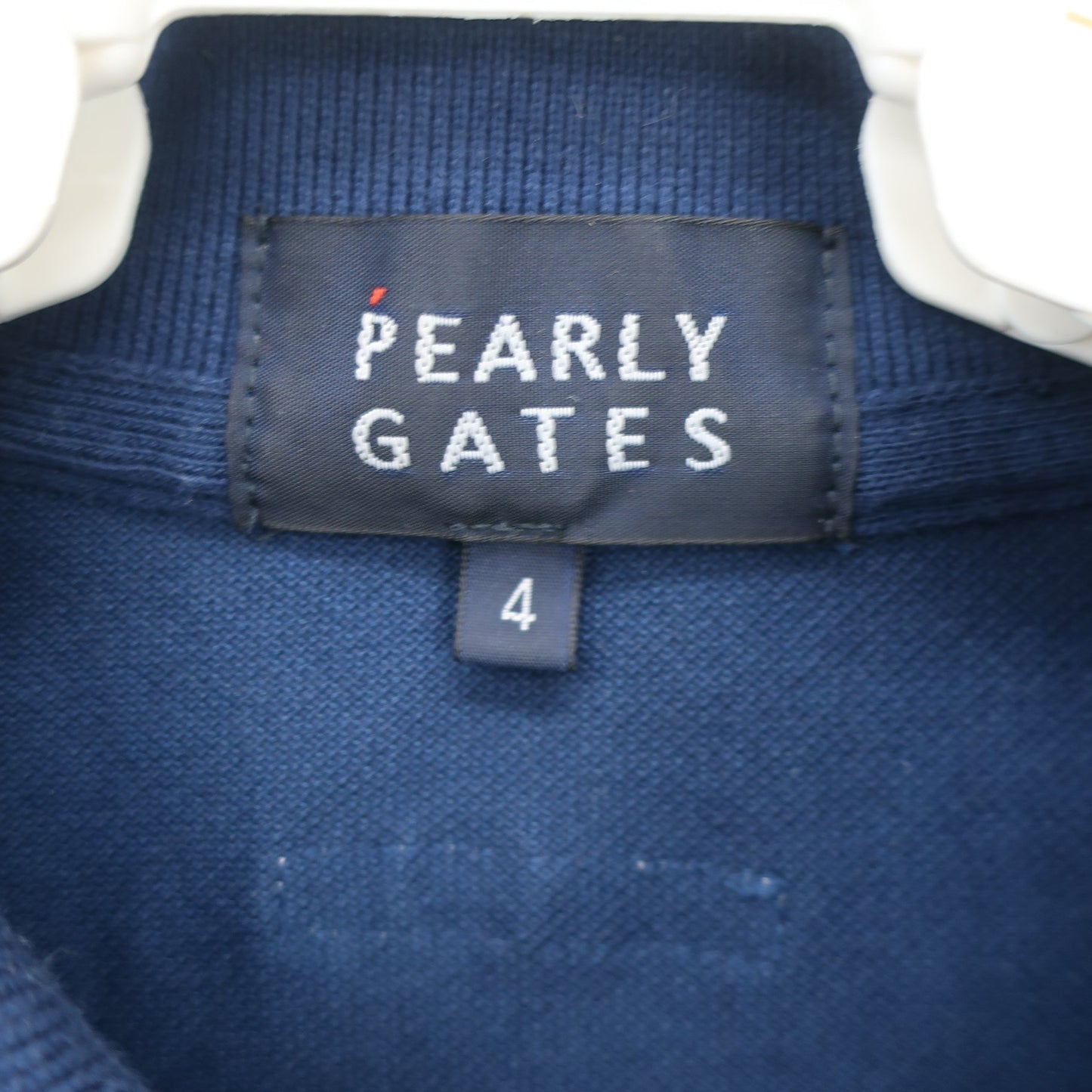 PEARLY GATES(パーリーゲイツ) ポロシャツ ネイビー メンズ 4 053-0260619 A