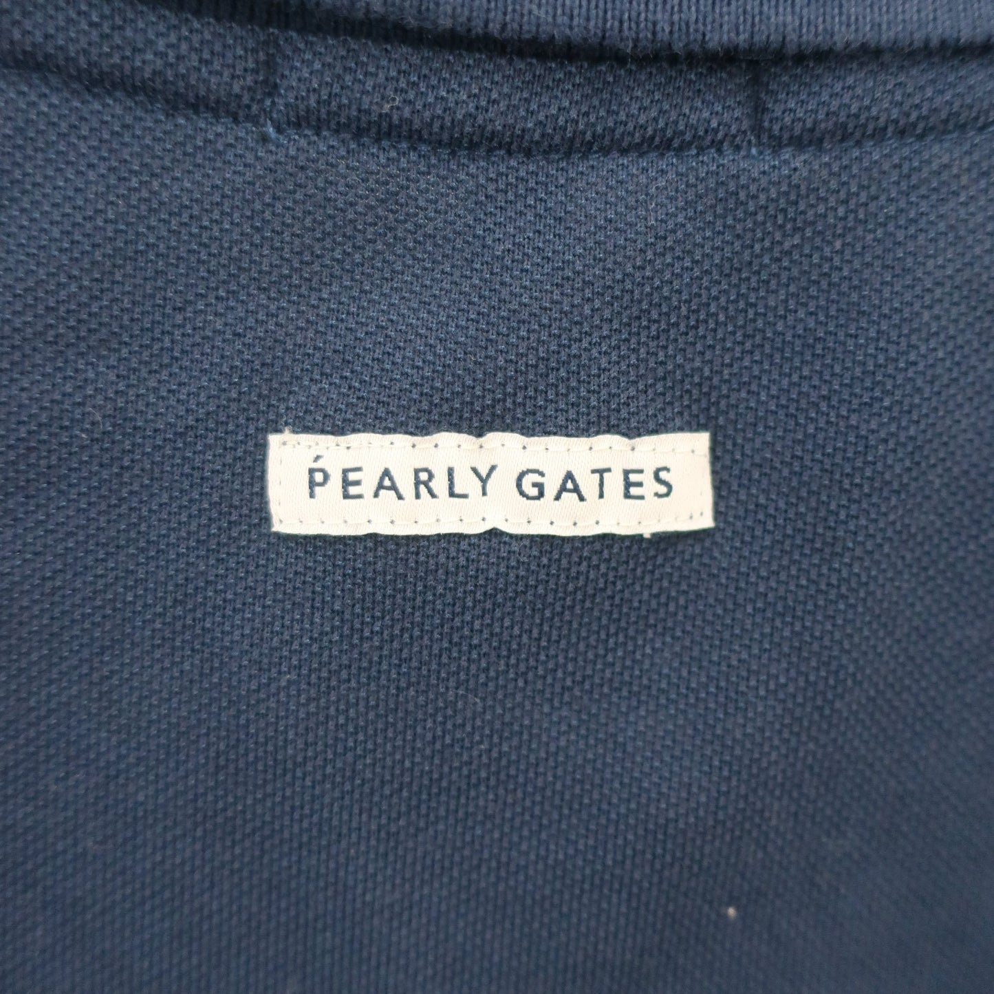 PEARLY GATES(パーリーゲイツ) ポロシャツ ネイビー メンズ 4 053-0260619 A