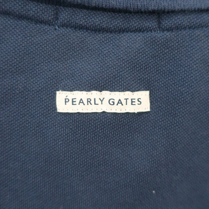 PEARLY GATES(パーリーゲイツ) ポロシャツ ネイビー メンズ 4 053-0260619 A