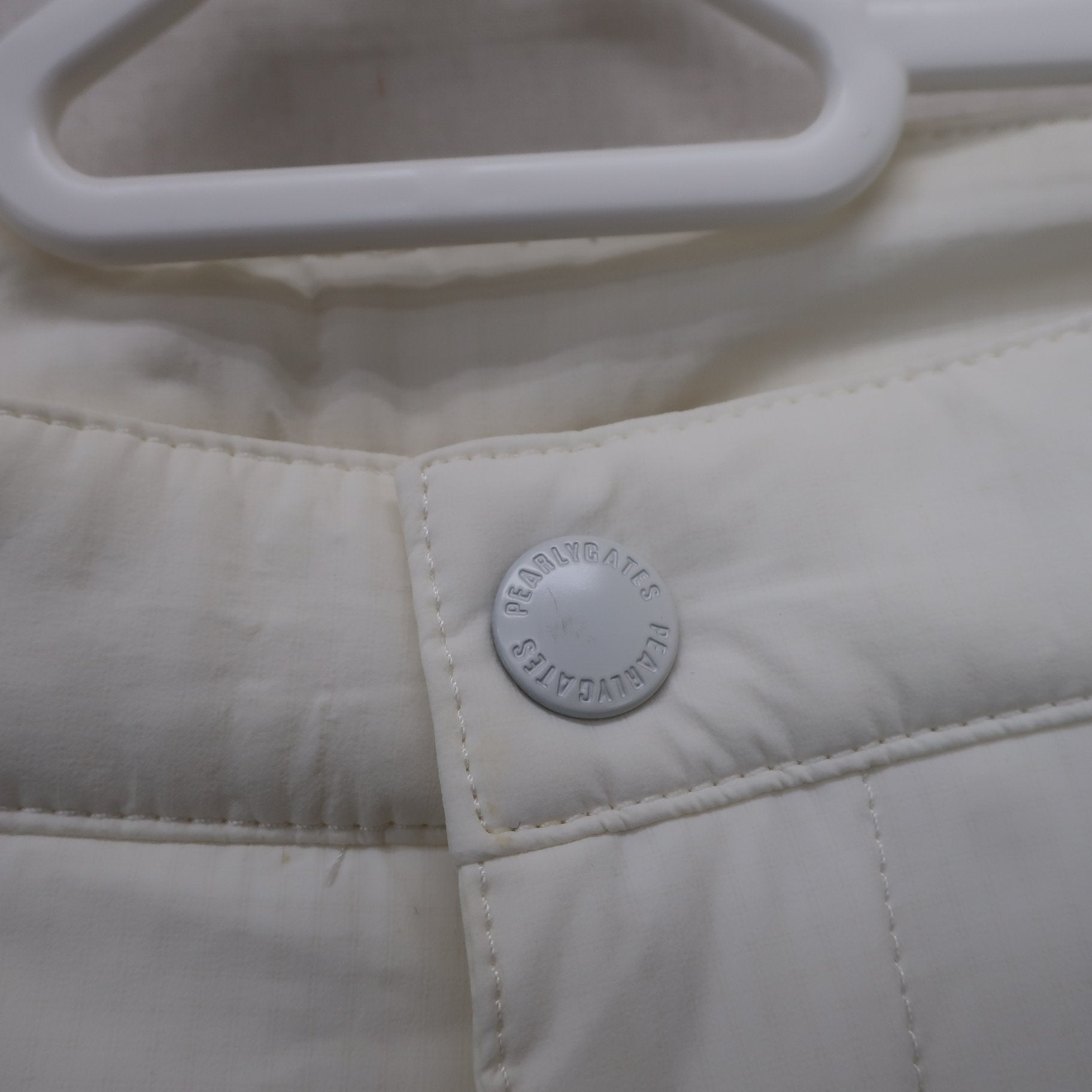 PEARLY GATES1 ナイロンパンツ 白 メンズ 5 053-0131105 B