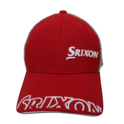 SRIXON(スリクソン) キャップ 赤グレー メンズ フリーサイズ A