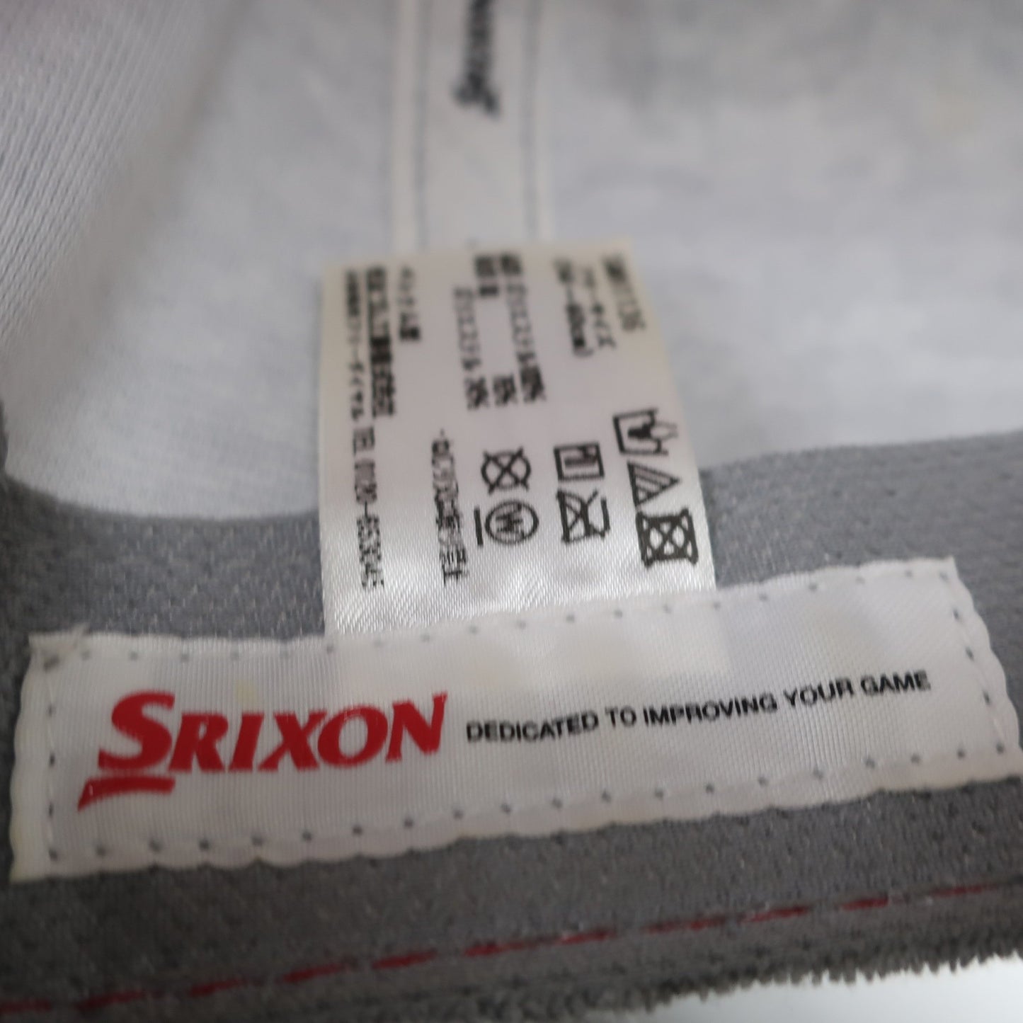 SRIXON(スリクソン) キャップ 赤グレー メンズ フリーサイズ A