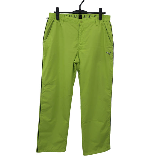 PUMA GOLF1 ナイロンパンツ イエロー メンズ L B