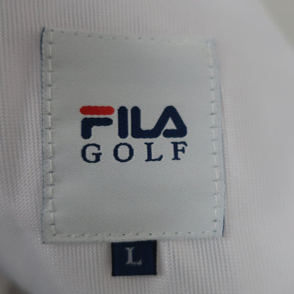 FILA GOLF1 クロップドパンツ 白グレー メンズ L A