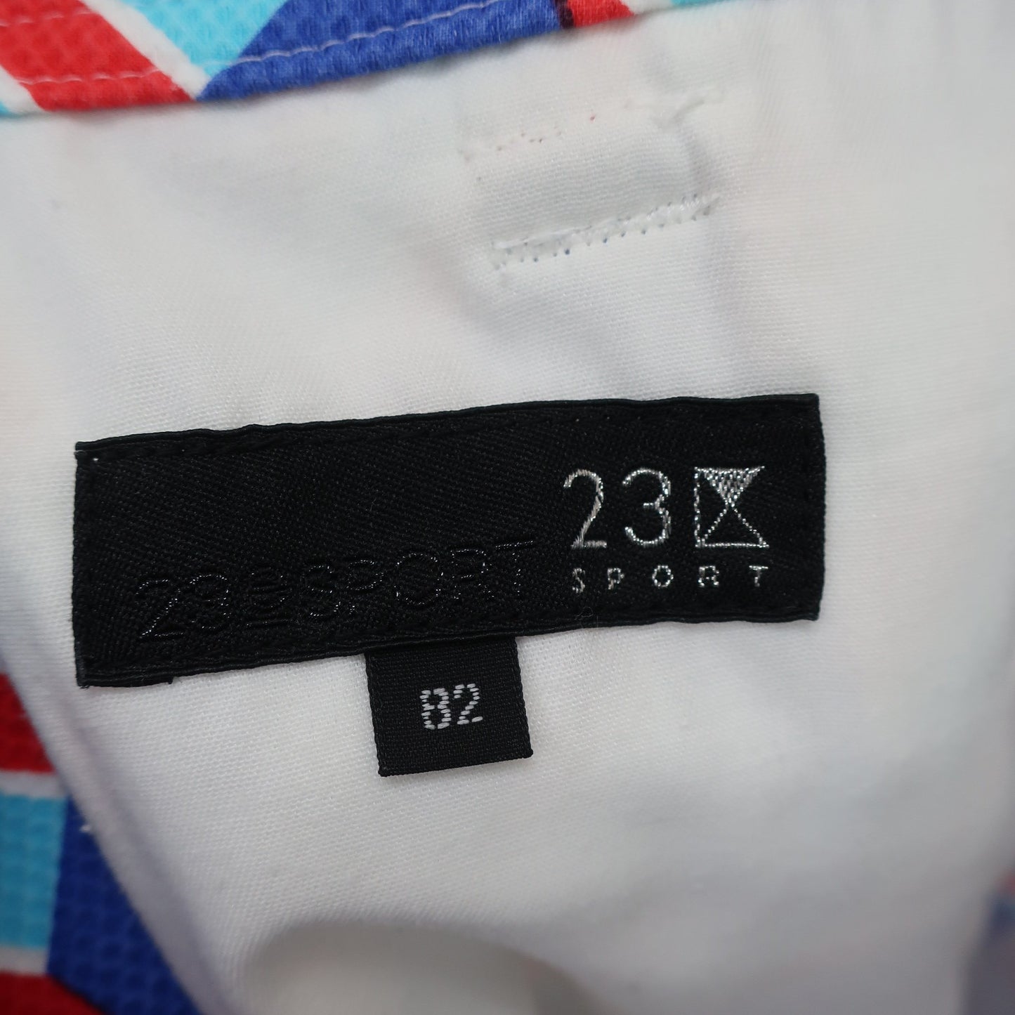 23区 GOLF1 ハーフパンツ 青系総柄 メンズ 82 A