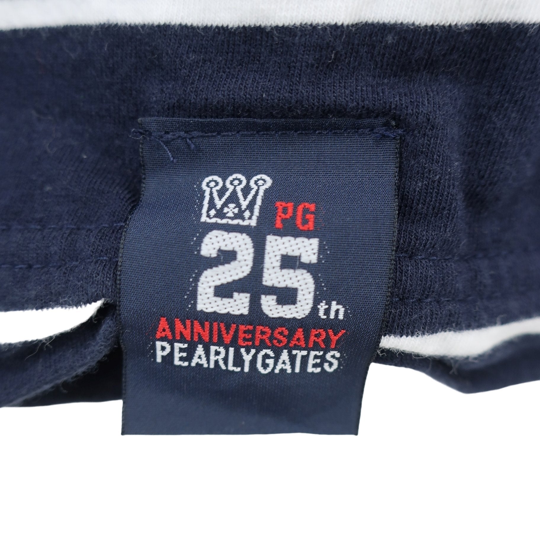 PEARLY GATES(パーリーゲイツ) ハイネックシャツ ネイビー白ボーダー レディース 0 055-166138 B