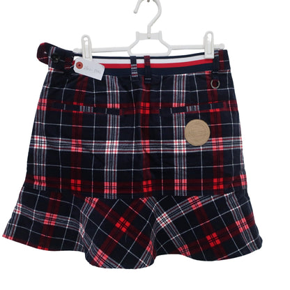 TOMMY HILFIGER GOLF(トミーヒルフィガーゴルフ) スカート ネイビーチェック レディース M A