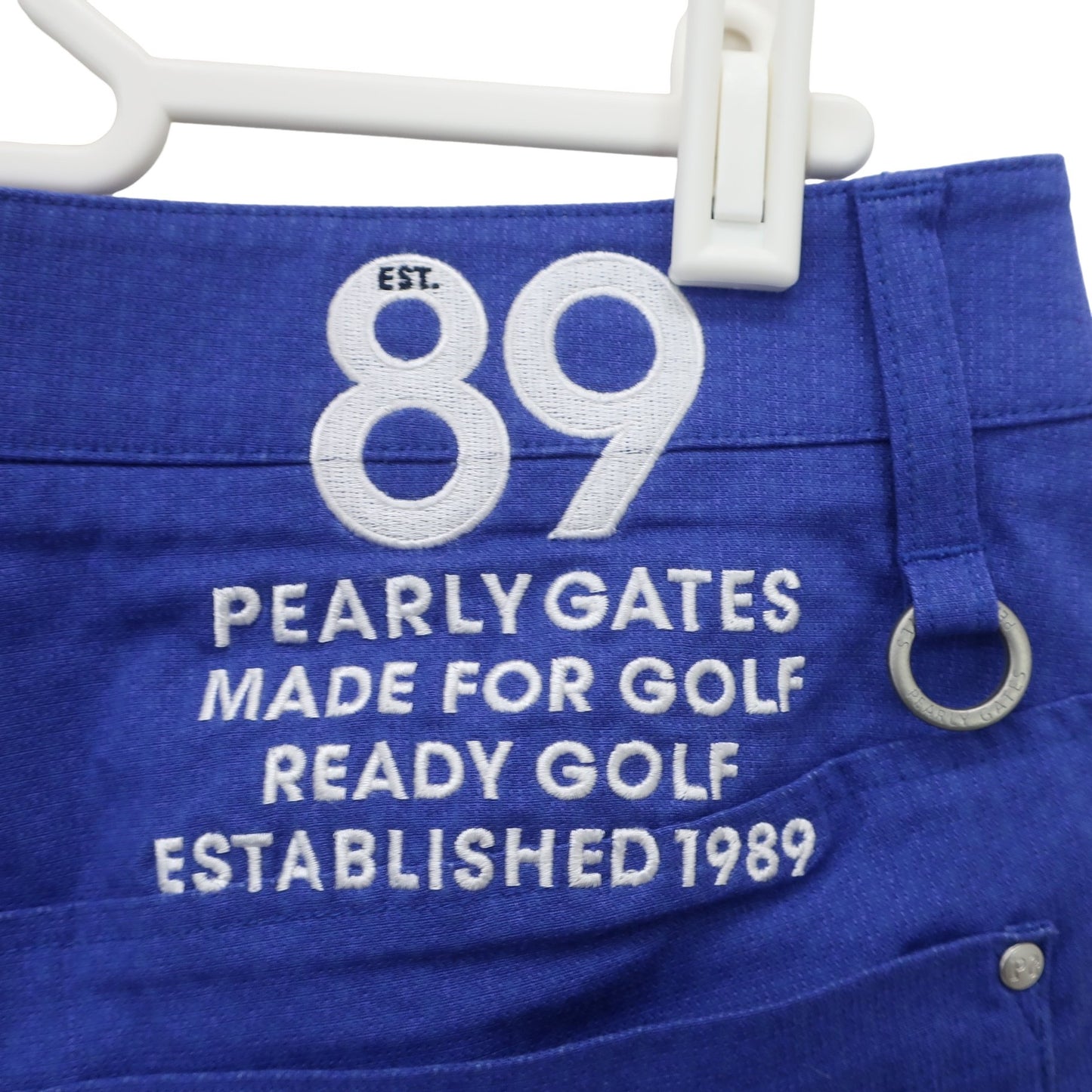 PEARLY GATES1 ショートパンツ 青紫 レディース 1 055-3232702 A