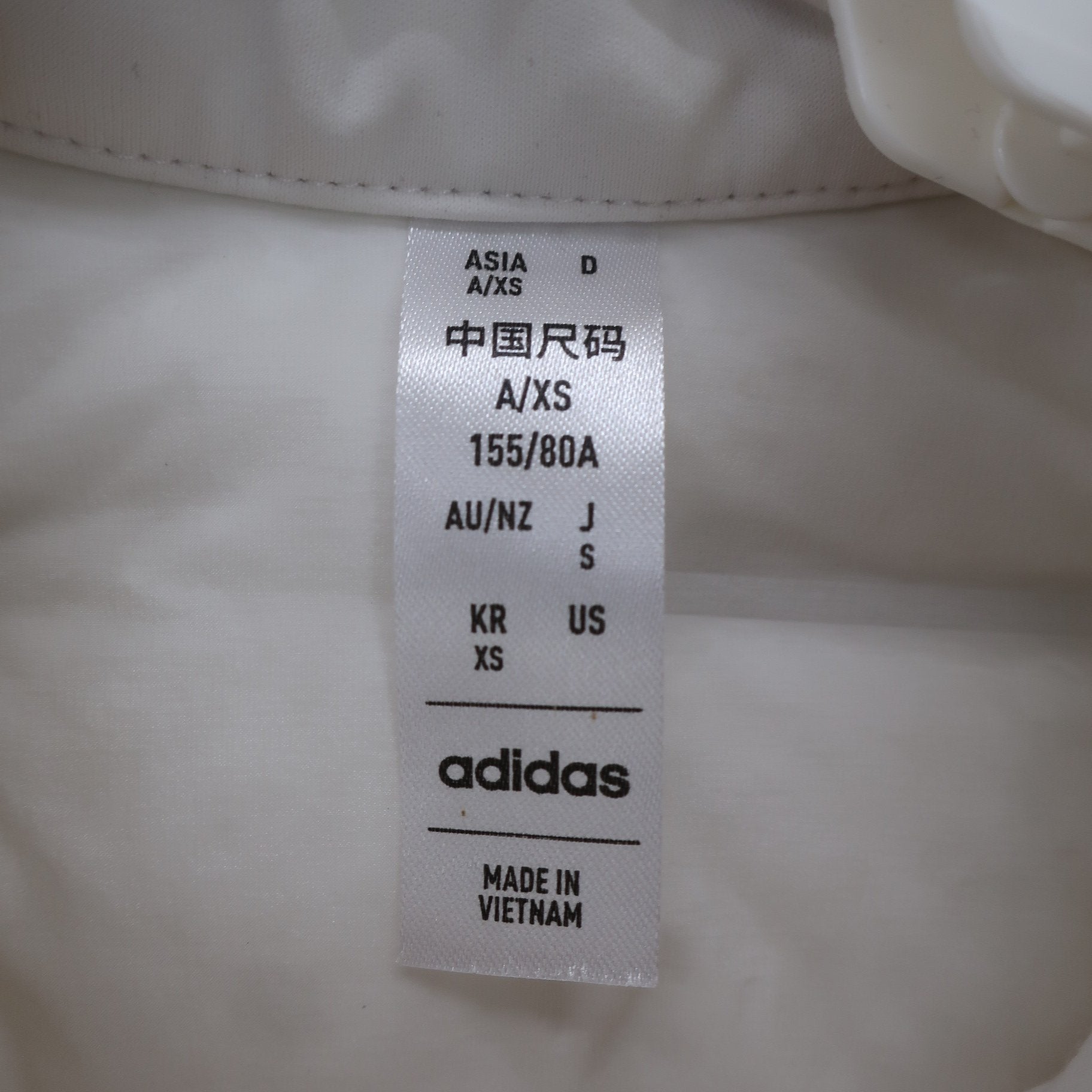 adidas(アディダス) ダウンワンピース 白 レディース S B