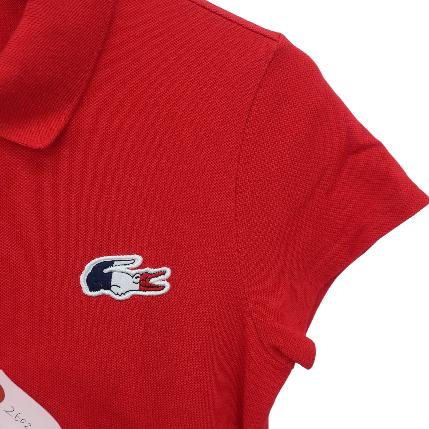 LACOSTE(ラコステ) ワンピース 赤 レディース 34 A