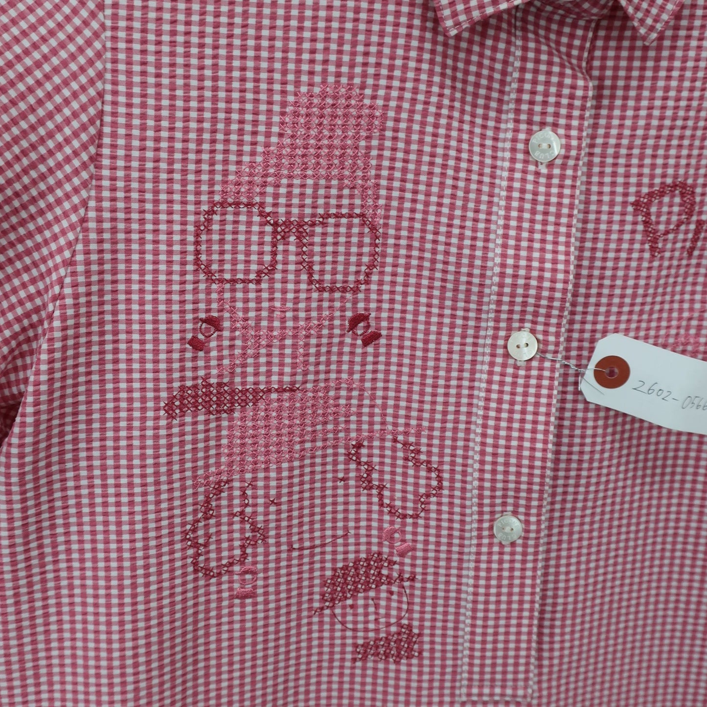 PICONE CLUB(ピコネクラブ) シャツワンピース ピンクチェック レディース 1 A