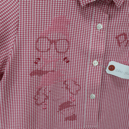 PICONE CLUB(ピコネクラブ) シャツワンピース ピンクチェック レディース 1 A