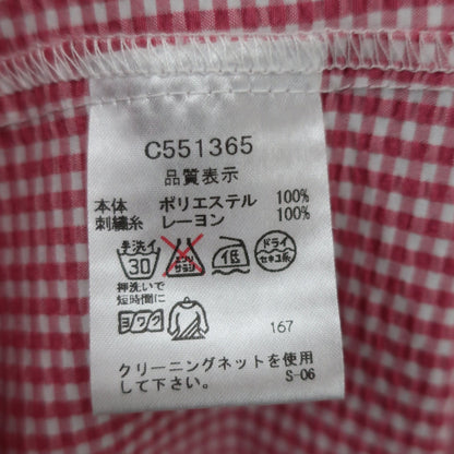 PICONE CLUB(ピコネクラブ) シャツワンピース ピンクチェック レディース 1 A
