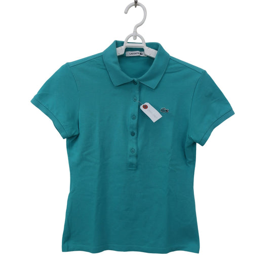 LACOSTE(ラコステ) ポロシャツ エメラルドグリーン レディース 36 B