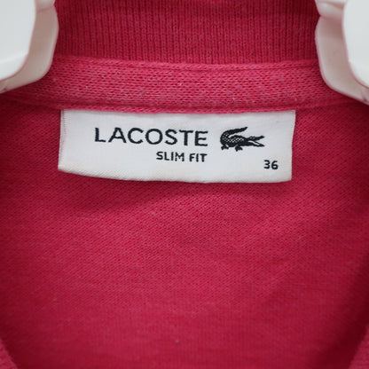 LACOSTE(ラコステ) ポロシャツ ピンク レディース 36 B