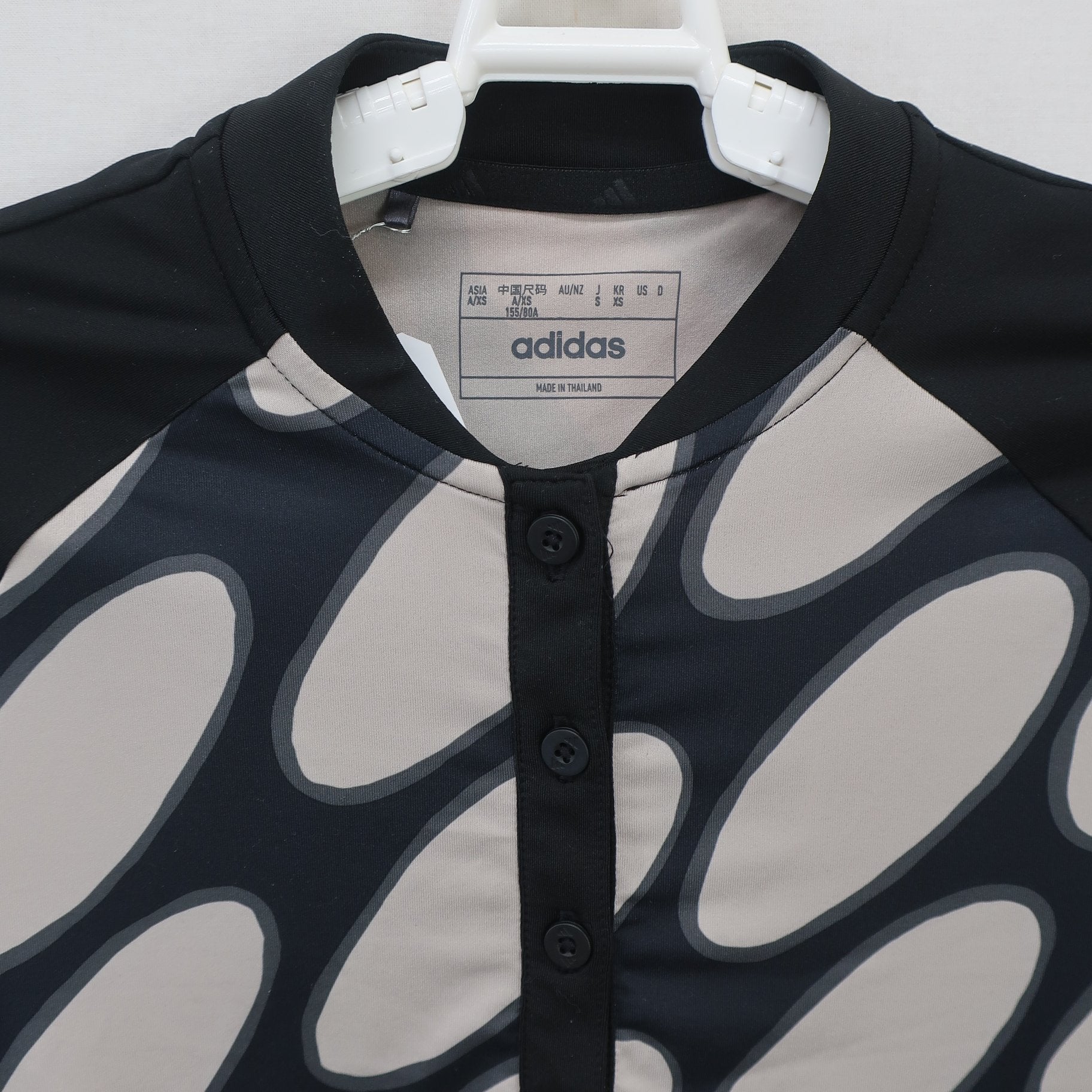 adidas(アディダス) ポロシャツ&スカート セットアップ 黒ベージュ レディース S A