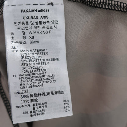 adidas(アディダス) ポロシャツ&スカート セットアップ 黒ベージュ レディース S A