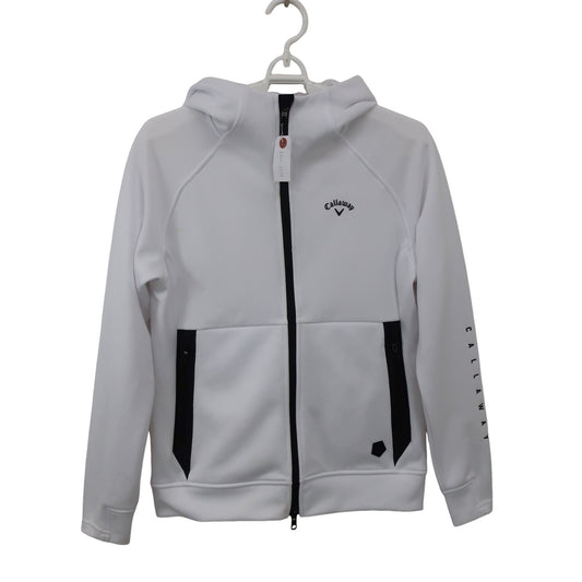 Callaway(キャロウェイ) パーカー 白 レディース S 241-1117700 A