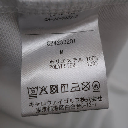 Callaway(キャロウェイ) 長袖モックネックシャツ ホワイト レディース M C24233201 A